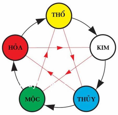 màu áo thun trơn bản mệnh