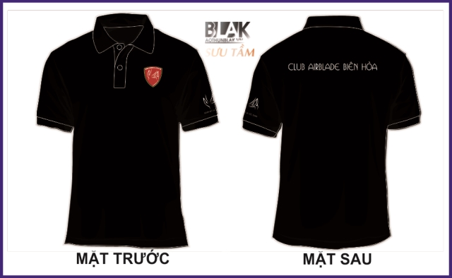 Mẫu áo thun đồng phục Club Airblade Biên Hòa