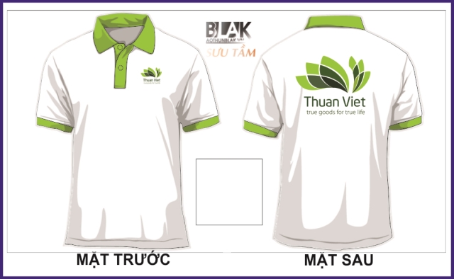 mẫu áo thun đồng phục công ty Thuần Việt